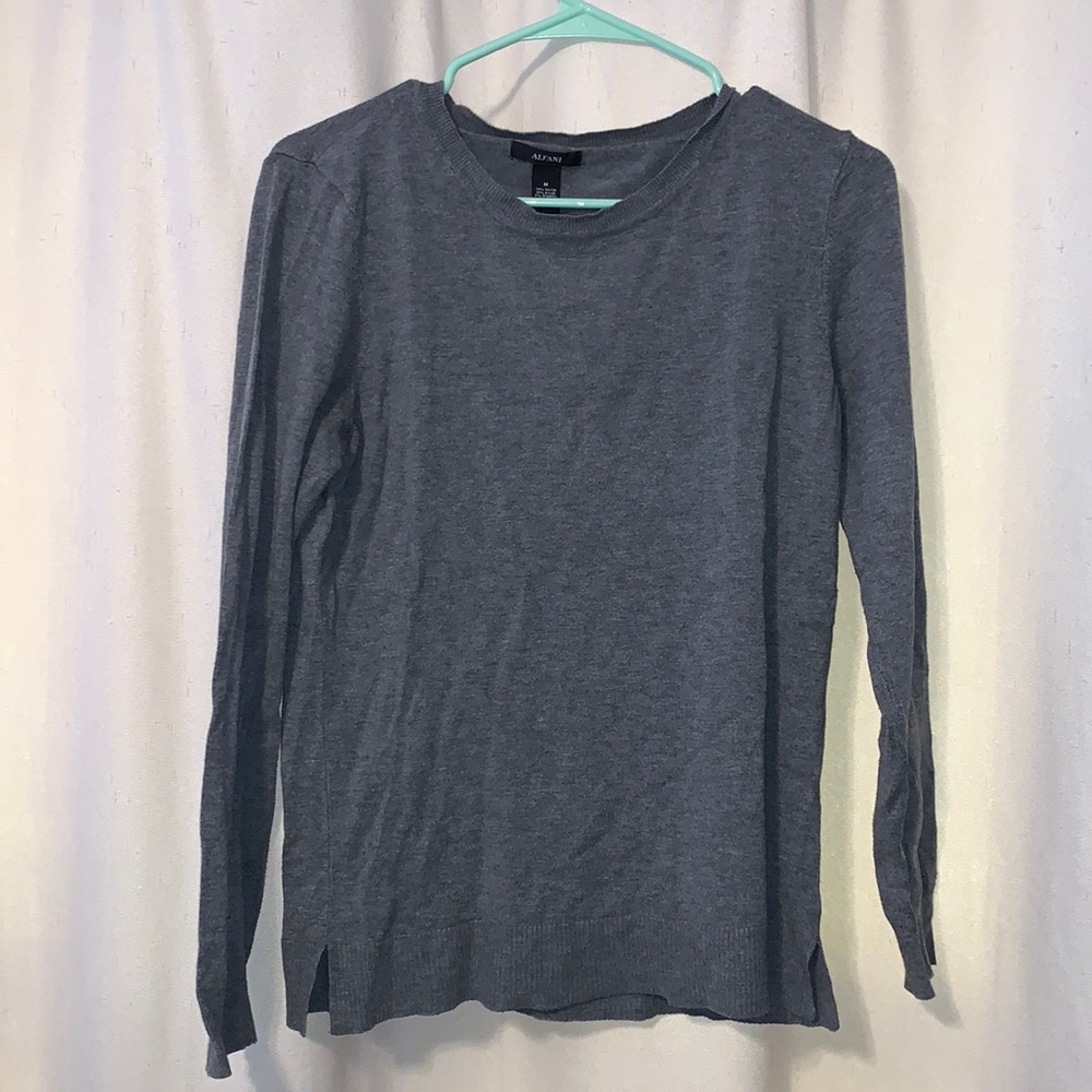 Grey Alfani long sleeve M
